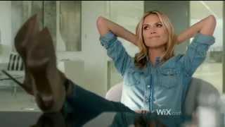 Wix.Com TV Commecial ft. Heidi Klum & Rex Lee (Summer 2015)