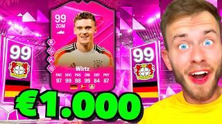 Ich habe 1.000€ in FUTTIES Packs investiert &  _____ gezogen! 