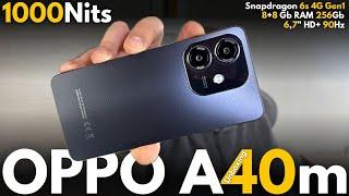 OPPO A40m UNBOXING - Smartphone LOW COST Interessante con Snapdragon 6s 4G Gen1 90Hz 1000Nits ma...!