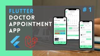 Build Flutter Doctor Appointment App with Laravel Backend - Part 1 (Setup and Login Page)