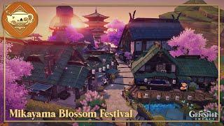  Mikayama Blossom Festival | Serenitea Pot | Genshin Impact | 原神