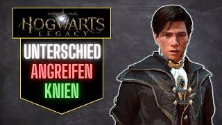 Unterschied: Angriff VS Knien beim Graphorn Boss Fight in Hogwarts Legacy (deutsch/german)