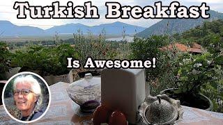 I Love Turkish Breakfast! Enjoy Turkish village lifestyle at it's best in Çandır - Köyceğiz