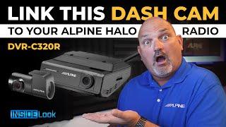 Control this Dash Cam with your Alpine Halo radio