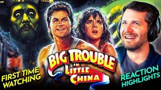 Jonathan gets in BIG TROUBLE IN LITTLE CHINA (1986) Movie Reaction FIRST TIME WATCHING