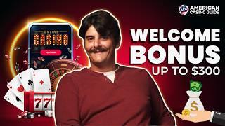 WELCOME BONUSES - Ultimate Guide USA Online Casinos [2024]