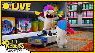 [LIVE ] Rabbids Invasion | The Rabbids are out of control! |Raving Rabbids