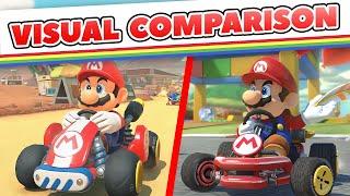 Mario Kart 9 vs. Mario Kart 8 Graphics Comparison