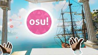 Playing osu! in Virtual Reality