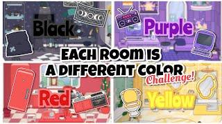 Toca Boca World | Each room is a different color!? #3 | Challange