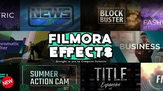 Download Filmora9 EFFECT PACKS for FREE | Install Filmora9 Effect Packs | 100+ Templates and Themes