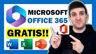  Cómo Tener OFFICE 365 GRATIS COMPLETO para SIEMPRE 2024  Word, Excel, PowerPoint (LEGAL)