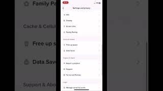 How to Reduce TikTok Storage on iPhone #shorts