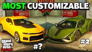 Most Customizable HSW Cars In GTA 5 Online