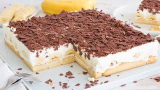 Ein Traum wird wahr - Bananen Split Torte ohne Backen