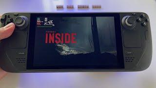 INSIDE - Steam Deck handheld gameplay