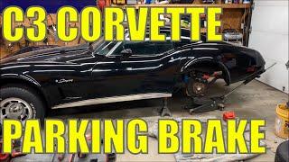 The BEST and EASIEST way to adjust the parking brake on your C2 or C3 Chevrolet Corvette