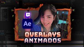 Como ANIMAR OVERLAYS con After Effects (5 Efectos) | Diseño de Overlay twitch