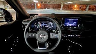 2023 Nissan Rogue AWD Midnight Edition - POV Night Driving Impressions