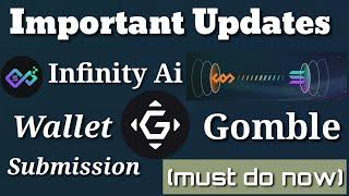 Gomble Airdrop Update || Infinity AI Migration On Solana Full Guide