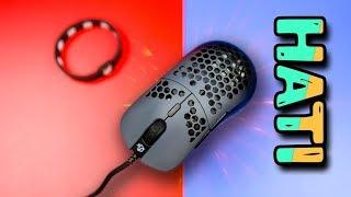 G-Wolves HATI Gaming Mouse Review! 60 Grams!