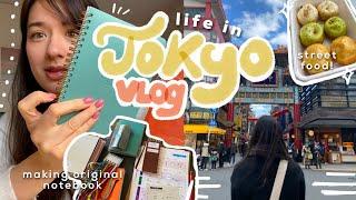 TOKYO VLOG 61. Yokohama China Town  Making original notebookHININE NOTE - daily life in Japan