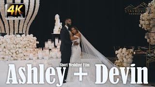 Devin + Ashley Wedding Short film 4K UHD in LANDMARK VENUE
