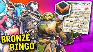 Overwatch 2 Bingo: Spectating BRONZE Tank!