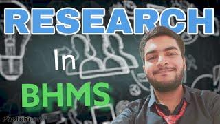 How to do research in BHMS? | Research Scope in Homeopathy | Indian Homoeopath