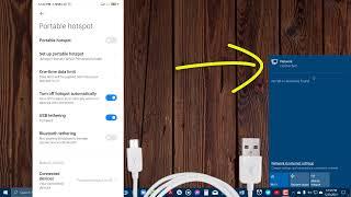 How to use Windows internet with USB cable from Android