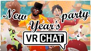 I GOT DRUNK AND THREW A NEW YEARS EVE PARTY!!! ~ (VRChat HILARIOUS MOMENTS) *LAST VIDEO OF 2024!!*