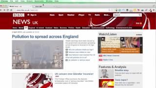 016 CSS Project BBC News Website 1