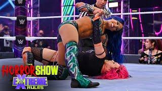 Asuka and Sasha Banks battle back and forth: The Horror Show at WWE Extreme Rules