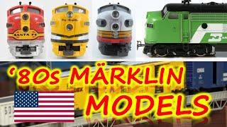 Märklin 1980s American models, a new arrival and a collection milestone...