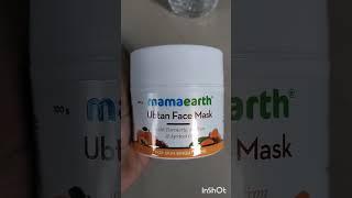 Mamaearth Ubtan Face Mask with Turmeric,Saffron & Apricot Oil # My Skin Care # for Skin Brightening