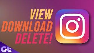 How to View, Download, and Delete Your Instagram Data | Guiding Tech
