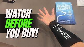 Watch Before You Buy! - The BEST ICE Compression Sleeve?! TheraICE