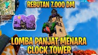 REBUTAN DIAMOND!!! LOMBA PANJAT MENARA CLOCK TOWER PAKE GLOO WALL