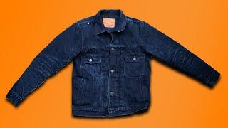 The MYSTICAL Raw Denim Jacket: Tanuki IDJKT2 Type II Trucker (Japanese denim)