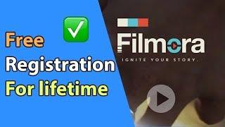 Wondershare Filmora 7/8/9 registration code Free for life time NEW 2019 latest trick[100% free]