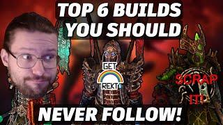 Grim Dawn - Top 6 Builds you should NOT play as a Beginner - Weak, Gear Dependant & Easy to Die with