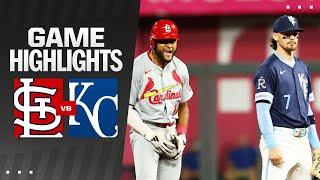 Cardinals vs. Royals Game Highlights (8/9/24) | MLB Highlights