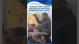 Viral Video Tentara Pro-Assad Talal Daqqaq Diduga Dieksekusi Hukum Gantung oleh Pemberontak Suriah