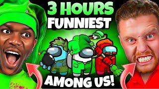 *3 HOURS OF “FUNNIEST” SIDEMEN AMONG US VIDEOS!