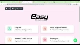 Easy Salon Software Demo Video (Hindi Version)