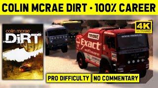 COLIN MCRAE DIRT 4K - 100% CAREER WALKTHROUGH - PRO DIFFICULTY - NO COMMENTARY