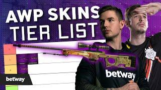 Dev1ce & kennyS' BEST AWP Skin Tier List! 