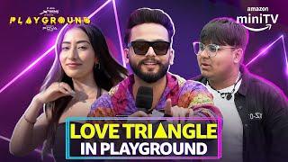 Playground 3 Ka LOVE triangle ft. Elvish Yadav, Valence Kundra, Swayambika | Amazon miniTV