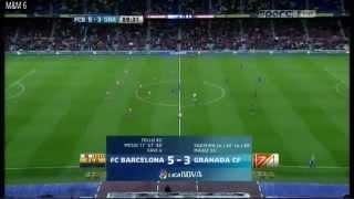 Barcelona Vs Granada 5-3 All Goal & Match Highlight 20_03_2012