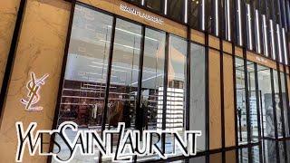 SAINT LAURENT DUBAI MALL 2022 | 4K | YSL | Luxury Brand Shopping Vlog